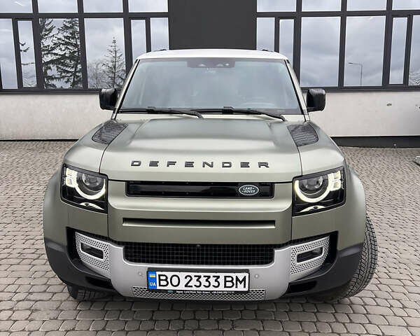 Зелений Ленд Ровер Дефендер, об'ємом двигуна 2 л та пробігом 157 тис. км за 54000 $, фото 1 на Automoto.ua