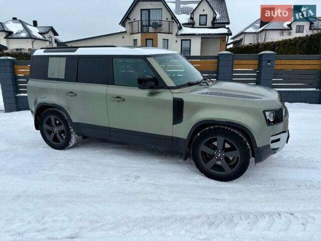 Зеленый Ленд Ровер Дефендер, объемом двигателя 2 л и пробегом 164 тыс. км за 49900 $, фото 20 на Automoto.ua