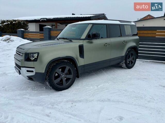 Зеленый Ленд Ровер Дефендер, объемом двигателя 2 л и пробегом 164 тыс. км за 49900 $, фото 14 на Automoto.ua