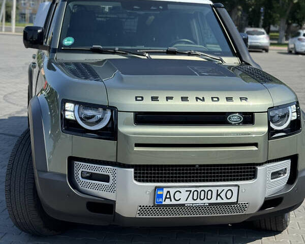 Зелений Ленд Ровер Дефендер, об'ємом двигуна 2 л та пробігом 61 тис. км за 53200 $, фото 1 на Automoto.ua