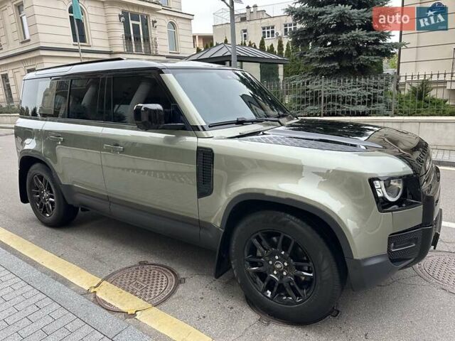 Зеленый Ленд Ровер Дефендер, объемом двигателя 2 л и пробегом 77 тыс. км за 52000 $, фото 14 на Automoto.ua