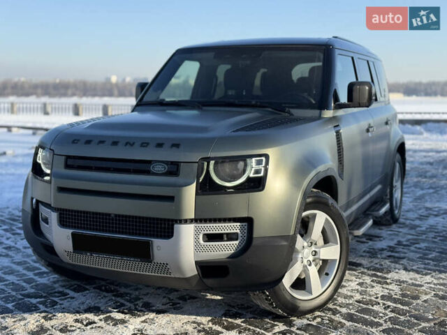 Зеленый Ленд Ровер Дефендер, объемом двигателя 3 л и пробегом 78 тыс. км за 68000 $, фото 4 на Automoto.ua