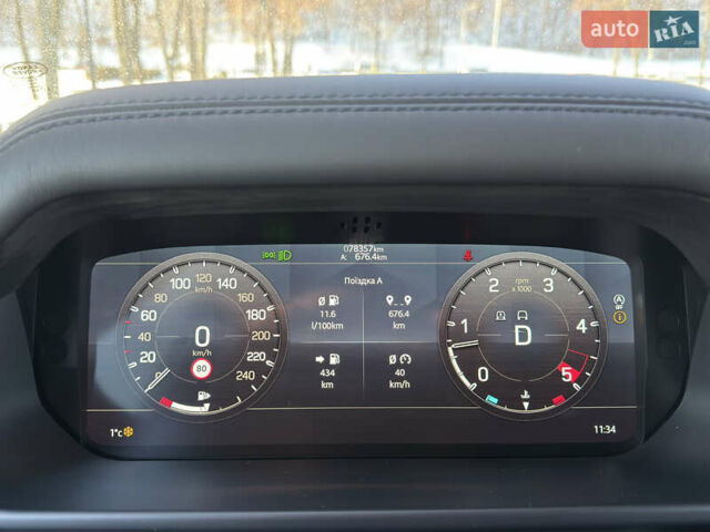 Зеленый Ленд Ровер Дефендер, объемом двигателя 3 л и пробегом 78 тыс. км за 68000 $, фото 54 на Automoto.ua