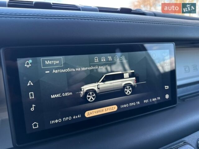 Зелений Ленд Ровер Дефендер, об'ємом двигуна 3 л та пробігом 79 тис. км за 68000 $, фото 76 на Automoto.ua