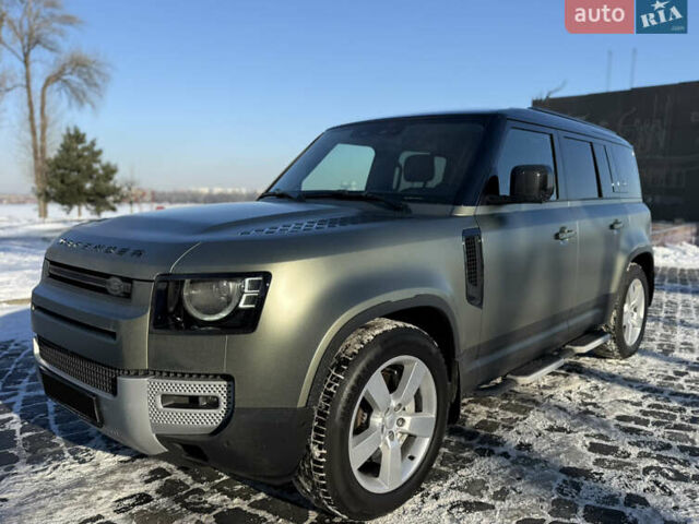 Зеленый Ленд Ровер Дефендер, объемом двигателя 3 л и пробегом 78 тыс. км за 68000 $, фото 16 на Automoto.ua