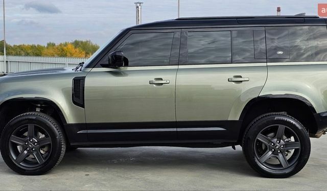 Зеленый Ленд Ровер Дефендер, объемом двигателя 3 л и пробегом 105 тыс. км за 65500 $, фото 52 на Automoto.ua