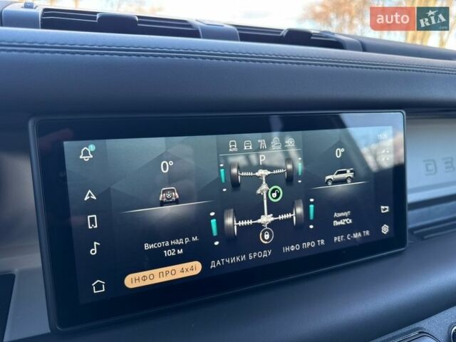 Зелений Ленд Ровер Дефендер, об'ємом двигуна 3 л та пробігом 79 тис. км за 68000 $, фото 75 на Automoto.ua