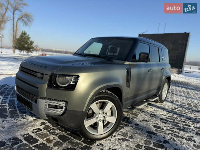 Зеленый Ленд Ровер Дефендер, объемом двигателя 3 л и пробегом 78 тыс. км за 68000 $, фото 19 на Automoto.ua