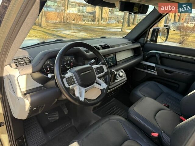 Зелений Ленд Ровер Дефендер, об'ємом двигуна 3 л та пробігом 79 тис. км за 68000 $, фото 39 на Automoto.ua