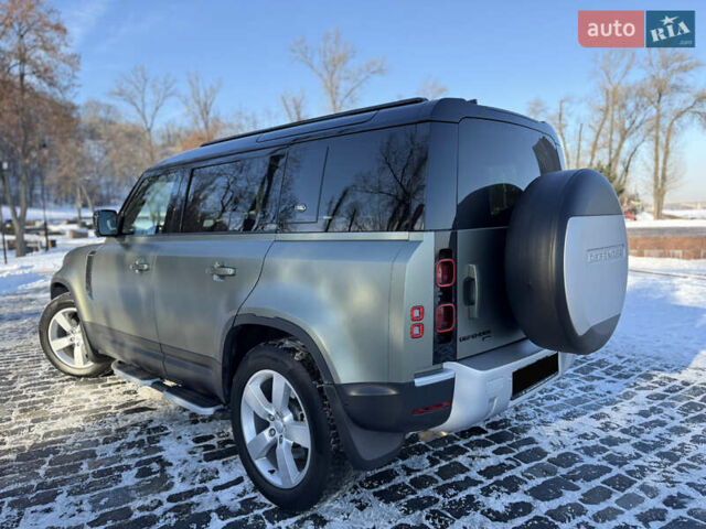 Зеленый Ленд Ровер Дефендер, объемом двигателя 3 л и пробегом 78 тыс. км за 68000 $, фото 7 на Automoto.ua