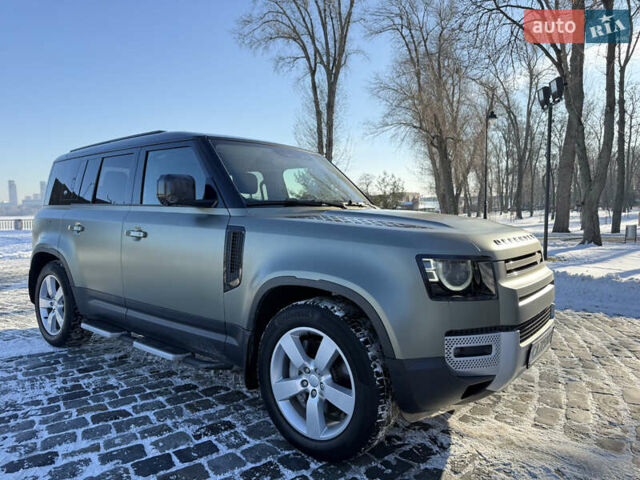 Зеленый Ленд Ровер Дефендер, объемом двигателя 3 л и пробегом 78 тыс. км за 68000 $, фото 17 на Automoto.ua