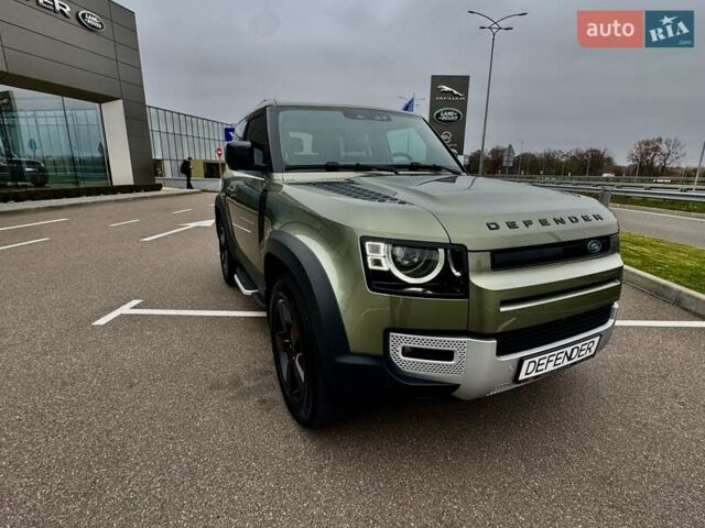 Зеленый Ленд Ровер Дефендер, объемом двигателя 3 л и пробегом 6 тыс. км за 79999 $, фото 6 на Automoto.ua