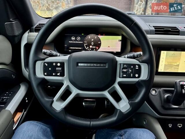 Ленд Ровер Дефендер 2023 у Броварах на Automoto.ua Зелений Ленд Ровер Дефендер, об'ємом двигуна 3 л та пробігом 6 тис. км за 87000 $, фото 26 на Automoto.ua