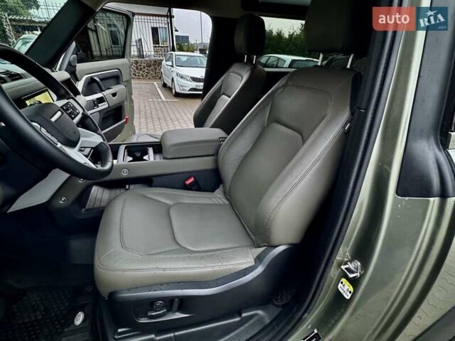 Ленд Ровер Дефендер 2023 у Броварах на Automoto.ua Зелений Ленд Ровер Дефендер, об'ємом двигуна 3 л та пробігом 6 тис. км за 87000 $, фото 19 на Automoto.ua