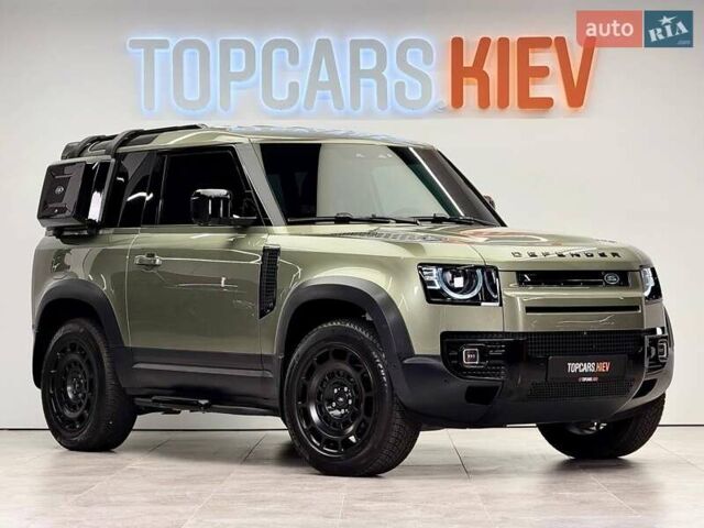 Зеленый Ленд Ровер Дефендер, объемом двигателя 3 л и пробегом 7 тыс. км за 82990 $, фото 6 на Automoto.ua
