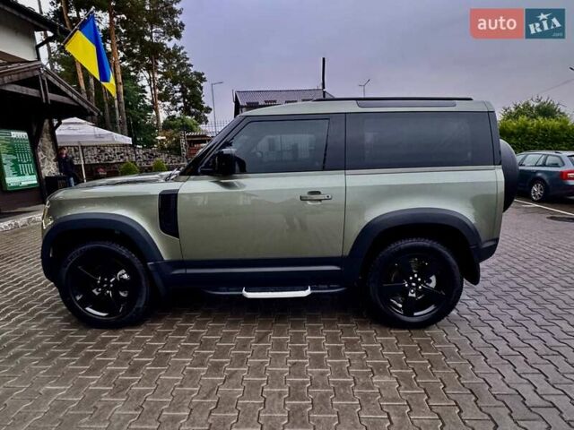 Ленд Ровер Дефендер 2023 у Броварах на Automoto.ua Зелений Ленд Ровер Дефендер, об'ємом двигуна 3 л та пробігом 6 тис. км за 87000 $, фото 7 на Automoto.ua