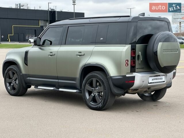 Зелений Ленд Ровер Дефендер, об'ємом двигуна 3 л та пробігом 56 тис. км за 79000 $, фото 4 на Automoto.ua