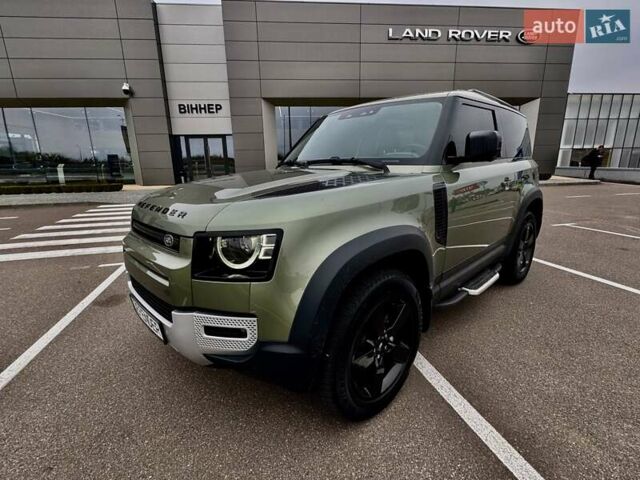 Зеленый Ленд Ровер Дефендер, объемом двигателя 3 л и пробегом 6 тыс. км за 79999 $, фото 9 на Automoto.ua