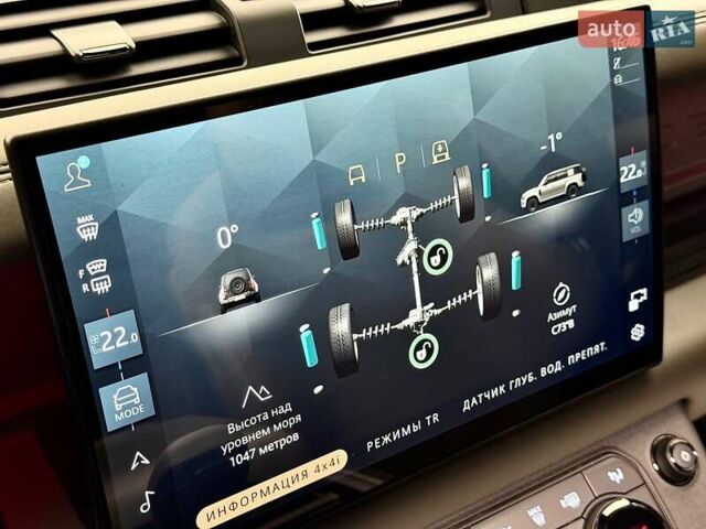 Зелений Ленд Ровер Дефендер, об'ємом двигуна 4.39 л та пробігом 3 тис. км за 255000 $, фото 82 на Automoto.ua