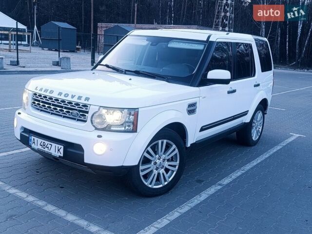 Белый Ленд Ровер Дискавери, объемом двигателя 3 л и пробегом 248 тыс. км за 13800 $, фото 1 на Automoto.ua