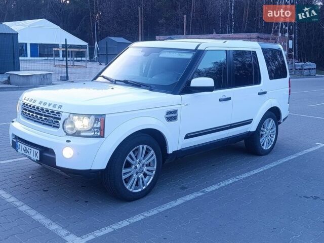 Белый Ленд Ровер Дискавери, объемом двигателя 3 л и пробегом 248 тыс. км за 13800 $, фото 2 на Automoto.ua