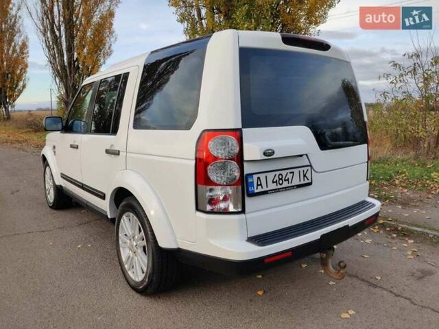 Білий Ленд Ровер Діскавері, об'ємом двигуна 3 л та пробігом 316 тис. км за 14800 $, фото 14 на Automoto.ua