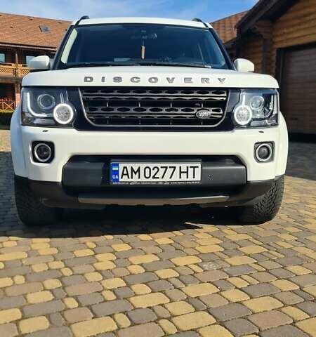 Білий Ленд Ровер Діскавері, об'ємом двигуна 3 л та пробігом 253 тис. км за 18800 $, фото 1 на Automoto.ua