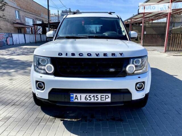 Белый Ленд Ровер Дискавери, объемом двигателя 2.99 л и пробегом 184 тыс. км за 16499 $, фото 1 на Automoto.ua