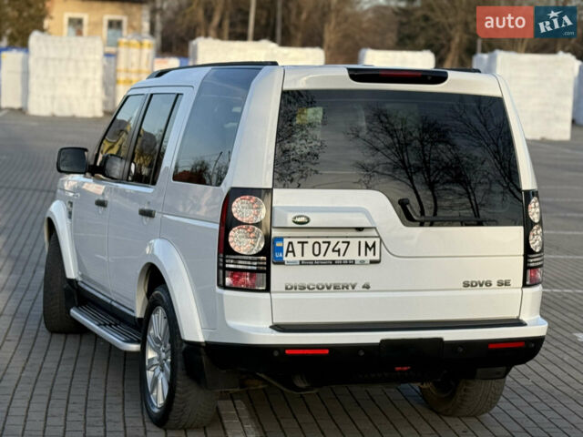 Білий Ленд Ровер Діскавері, об'ємом двигуна 2.99 л та пробігом 230 тис. км за 23999 $, фото 2 на Automoto.ua