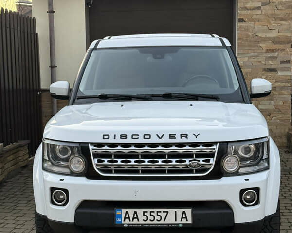 Белый Ленд Ровер Дискавери, объемом двигателя 3 л и пробегом 190 тыс. км за 19000 $, фото 2 на Automoto.ua