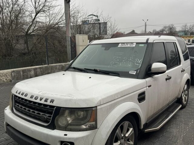 Білий Ленд Ровер Діскавері, об'ємом двигуна 3 л та пробігом 245 тис. км за 13500 $, фото 1 на Automoto.ua