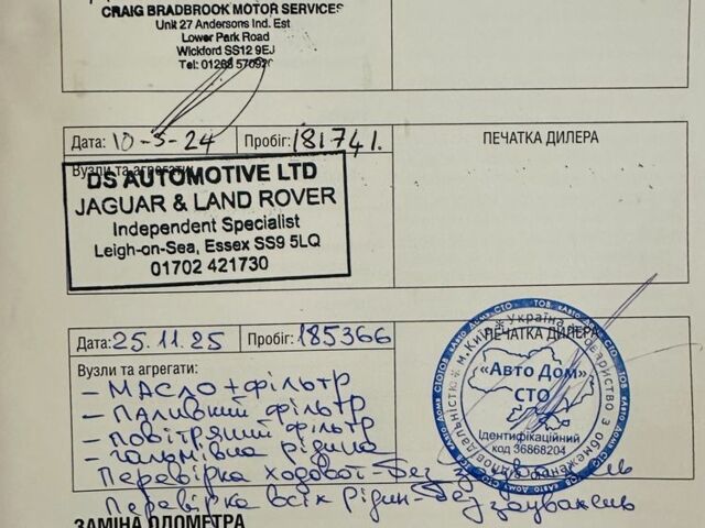 Білий Ленд Ровер Діскавері, об'ємом двигуна 2.2 л та пробігом 186 тис. км за 17200 $, фото 22 на Automoto.ua