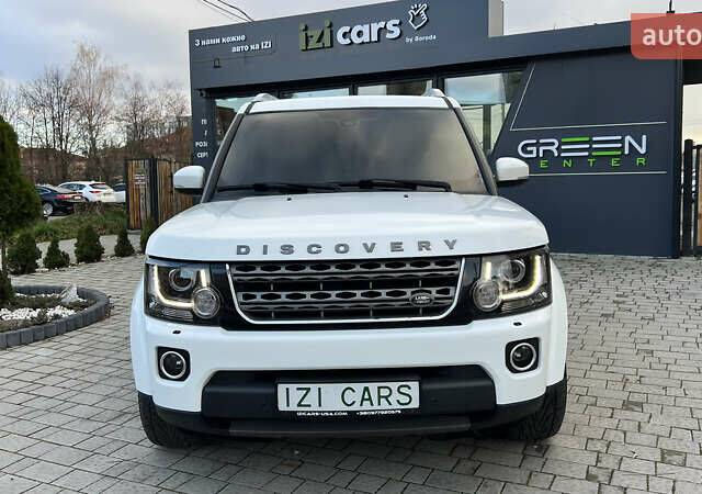 Белый Ленд Ровер Дискавери, объемом двигателя 2.99 л и пробегом 170 тыс. км за 24000 $, фото 1 на Automoto.ua