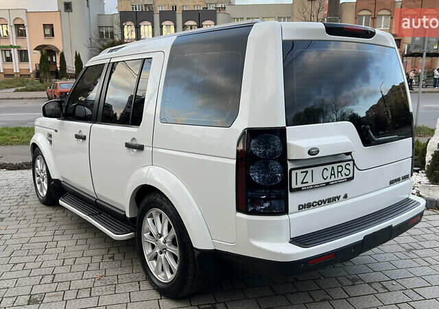 Белый Ленд Ровер Дискавери, объемом двигателя 2.99 л и пробегом 170 тыс. км за 24000 $, фото 4 на Automoto.ua