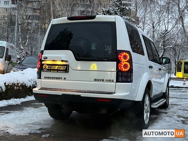 Білий Ленд Ровер Діскавері, об'ємом двигуна 3 л та пробігом 137 тис. км за 30600 $, фото 6 на Automoto.ua