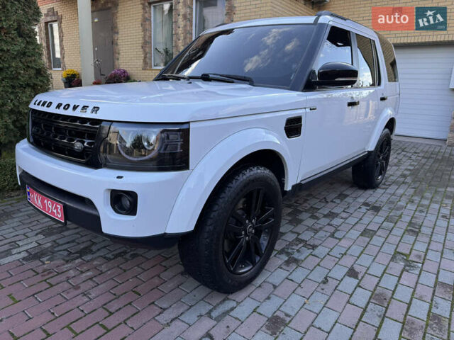 Белый Ленд Ровер Дискавери, объемом двигателя 3 л и пробегом 210 тыс. км за 19500 $, фото 1 на Automoto.ua