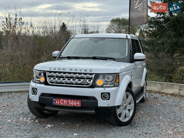 Белый Ленд Ровер Дискавери, объемом двигателя 3 л и пробегом 185 тыс. км за 18250 $, фото 3 на Automoto.ua