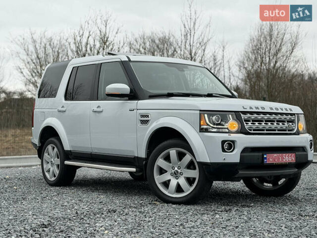 Белый Ленд Ровер Дискавери, объемом двигателя 3 л и пробегом 186 тыс. км за 17150 $, фото 1 на Automoto.ua