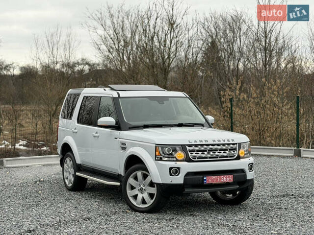 Белый Ленд Ровер Дискавери, объемом двигателя 3 л и пробегом 186 тыс. км за 17150 $, фото 4 на Automoto.ua