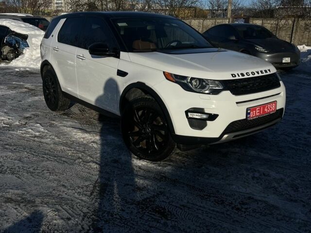 Белый Ленд Ровер Дискавери, объемом двигателя 2 л и пробегом 174 тыс. км за 14500 $, фото 1 на Automoto.ua