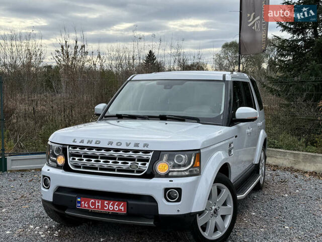 Белый Ленд Ровер Дискавери, объемом двигателя 3 л и пробегом 180 тыс. км за 19850 $, фото 14 на Automoto.ua