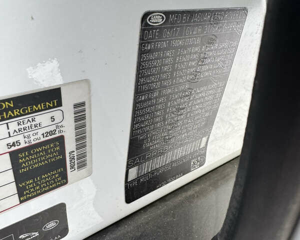 Білий Ленд Ровер Діскавері, об'ємом двигуна 3 л та пробігом 94 тис. км за 39000 $, фото 51 на Automoto.ua