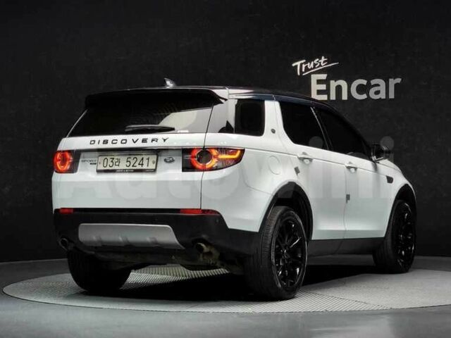 Белый Ленд Ровер Дискавери, объемом двигателя 2 л и пробегом 110 тыс. км за 14300 $, фото 2 на Automoto.ua