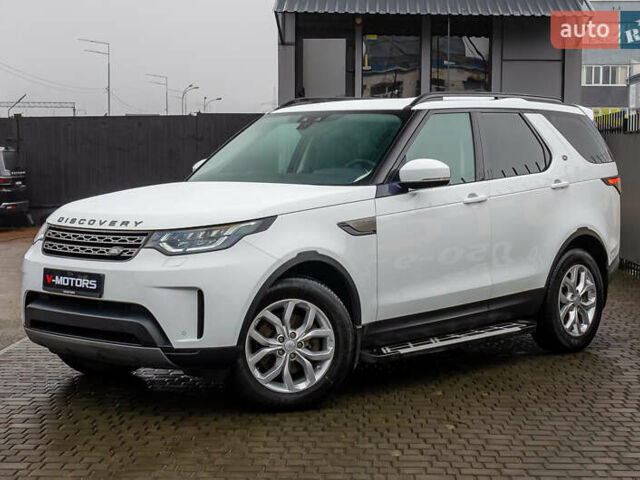 Белый Ленд Ровер Дискавери, объемом двигателя 2 л и пробегом 115 тыс. км за 35555 $, фото 1 на Automoto.ua