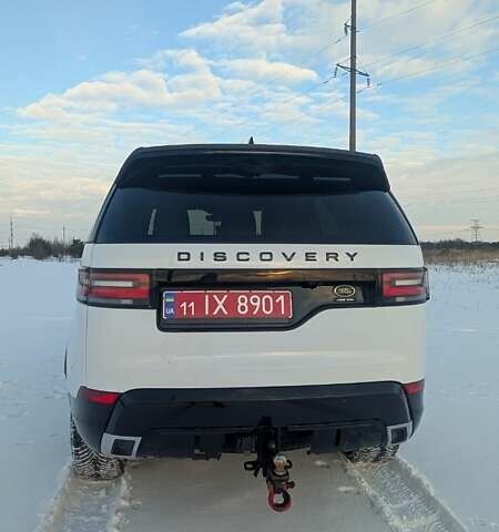 Белый Ленд Ровер Дискавери, объемом двигателя 3 л и пробегом 183 тыс. км за 28882 $, фото 2 на Automoto.ua