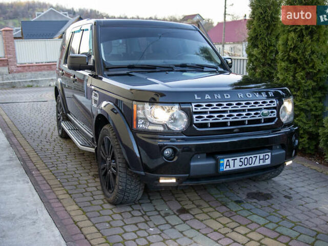 Черный Ленд Ровер Дискавери, объемом двигателя 3 л и пробегом 192 тыс. км за 22500 $, фото 2 на Automoto.ua