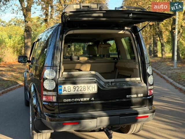 Чорний Ленд Ровер Діскавері, об'ємом двигуна 2.99 л та пробігом 321 тис. км за 16500 $, фото 6 на Automoto.ua