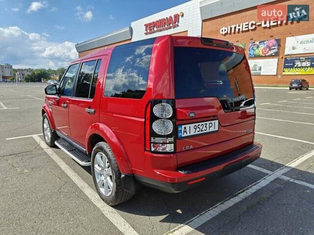 Красный Ленд Ровер Дискавери, объемом двигателя 3 л и пробегом 200 тыс. км за 16700 $, фото 4 на Automoto.ua