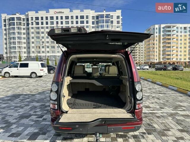 Красный Ленд Ровер Дискавери, объемом двигателя 3 л и пробегом 122 тыс. км за 24500 $, фото 4 на Automoto.ua