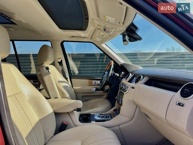 Красный Ленд Ровер Дискавери, объемом двигателя 3 л и пробегом 122 тыс. км за 24500 $, фото 5 на Automoto.ua